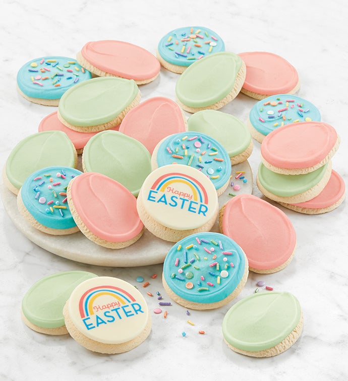 Buttercream Frosted Easter Cut-Outs